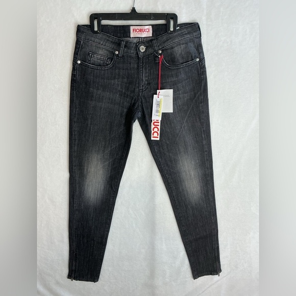 Fiorucci Charcoal Denim Pants - Picture 2 of 8